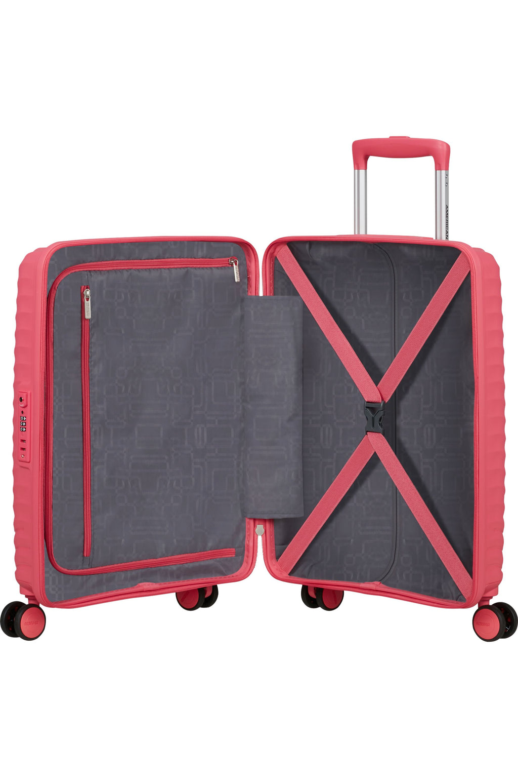 American Tourister Trolley Diablast 55cm Pink Glitch