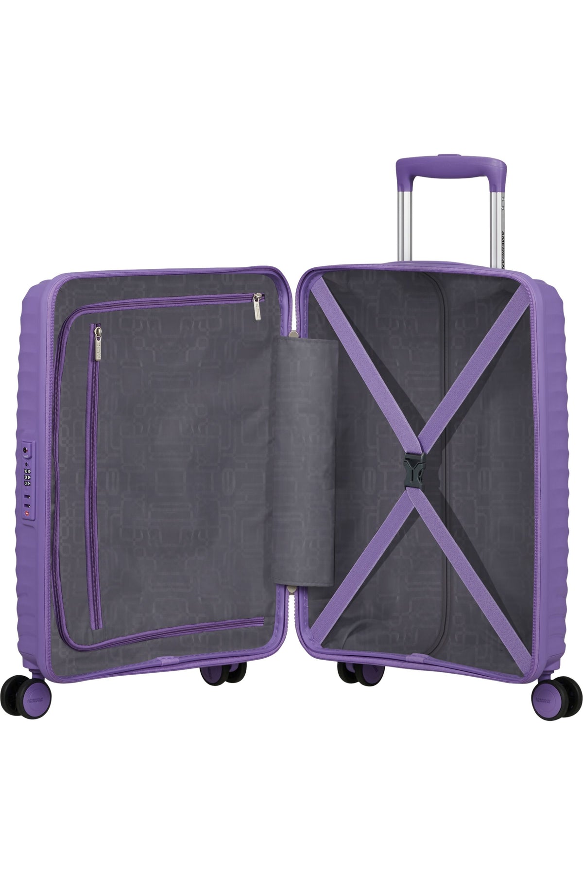 American Tourister Trolley Diablast 55cm Purple Pulse