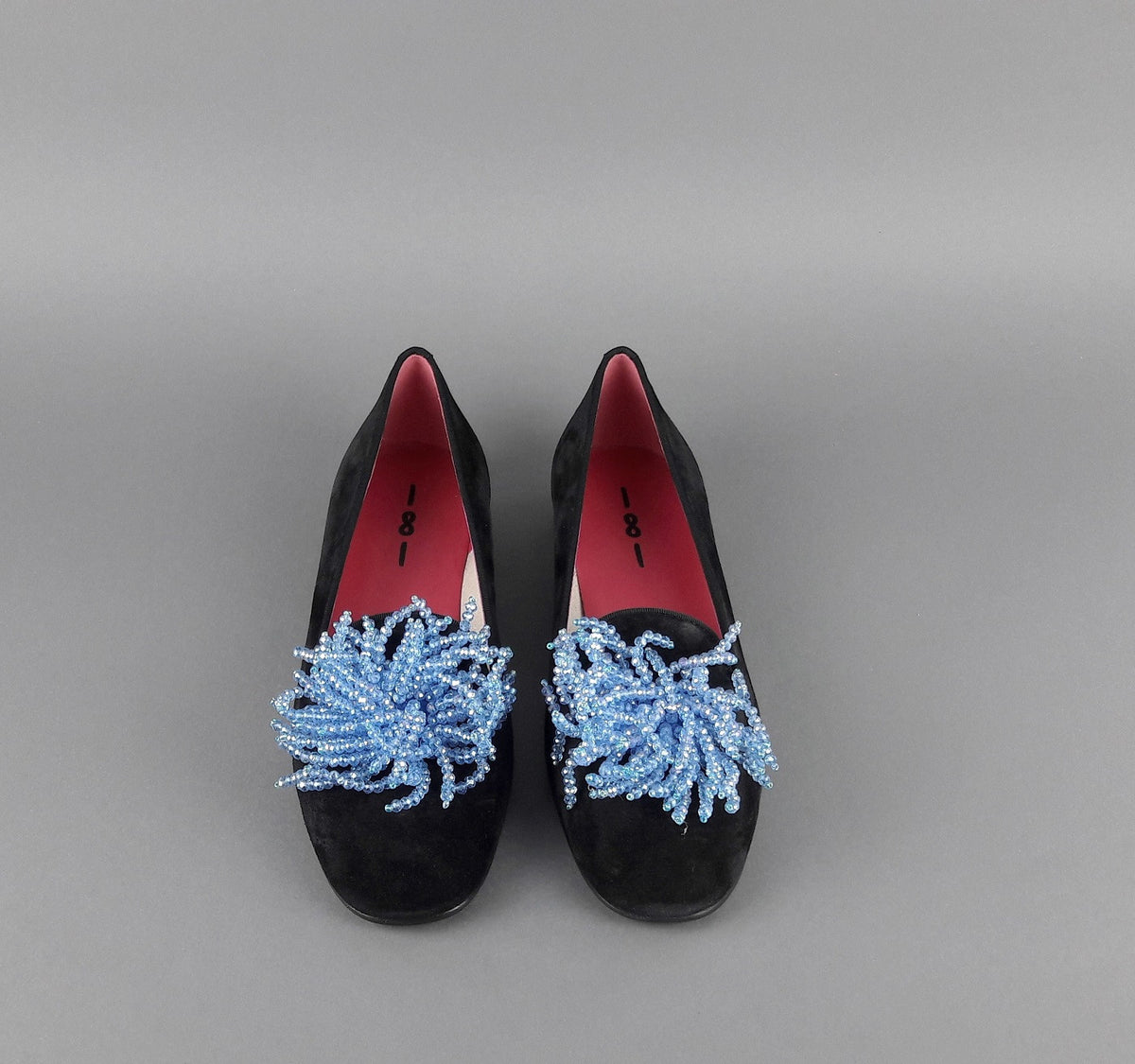 181 Alberto Gozzi Slipper Donna Camoscio Nero