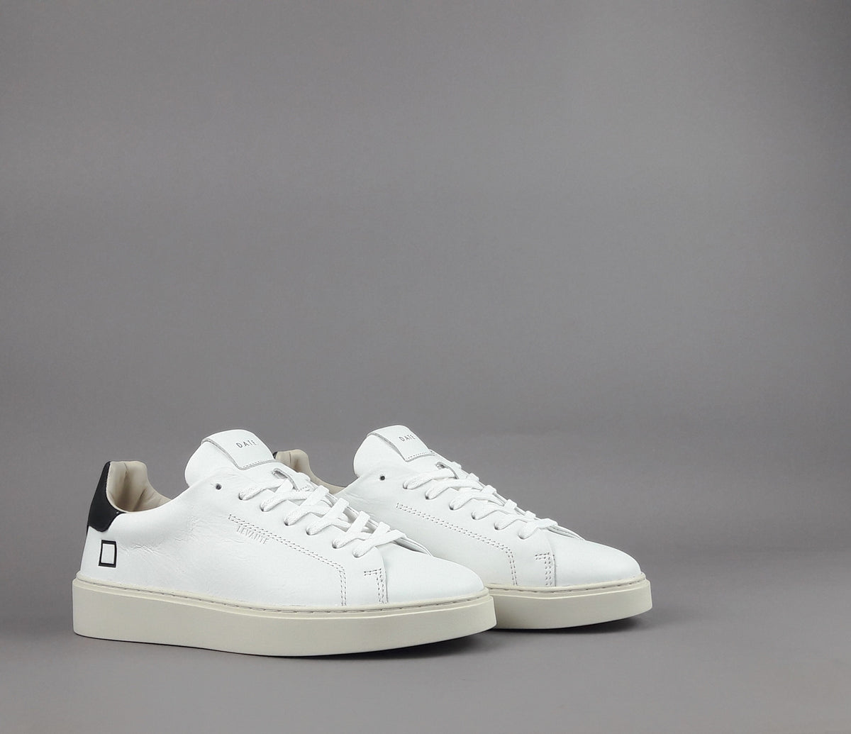 D.A.T.E. Levante Sneakers Uomo Pelle Bianco