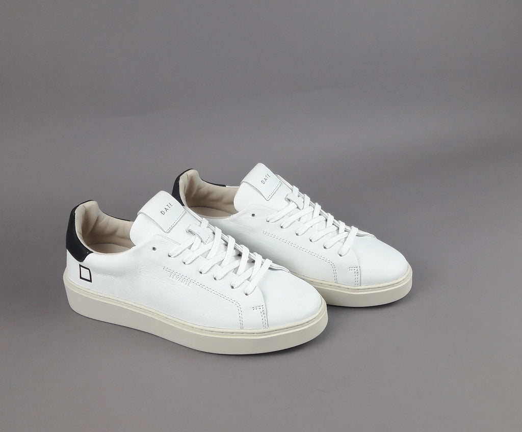 D.A.T.E. Levante Sneakers Uomo Pelle Bianco