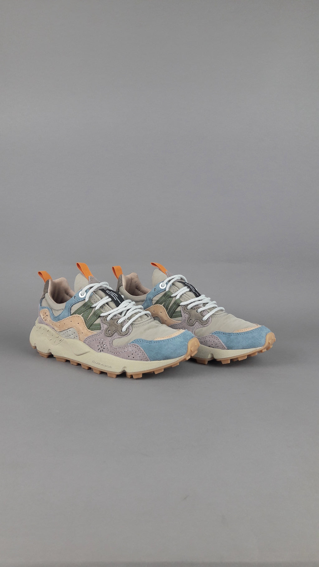 Flower Mountain Sneakers Donna Yamano 3 Camoscio Tela Multicolor