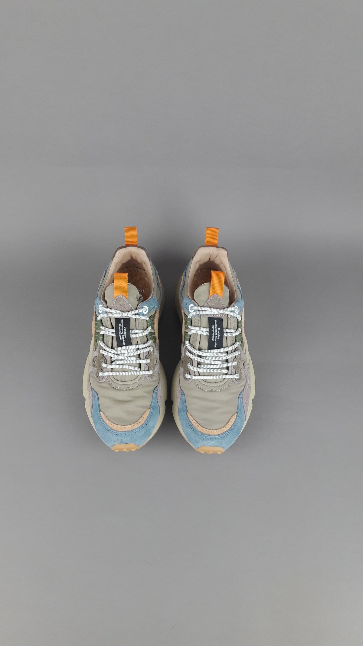 Flower Mountain Sneakers Donna Yamano 3 Camoscio Tela Multicolor