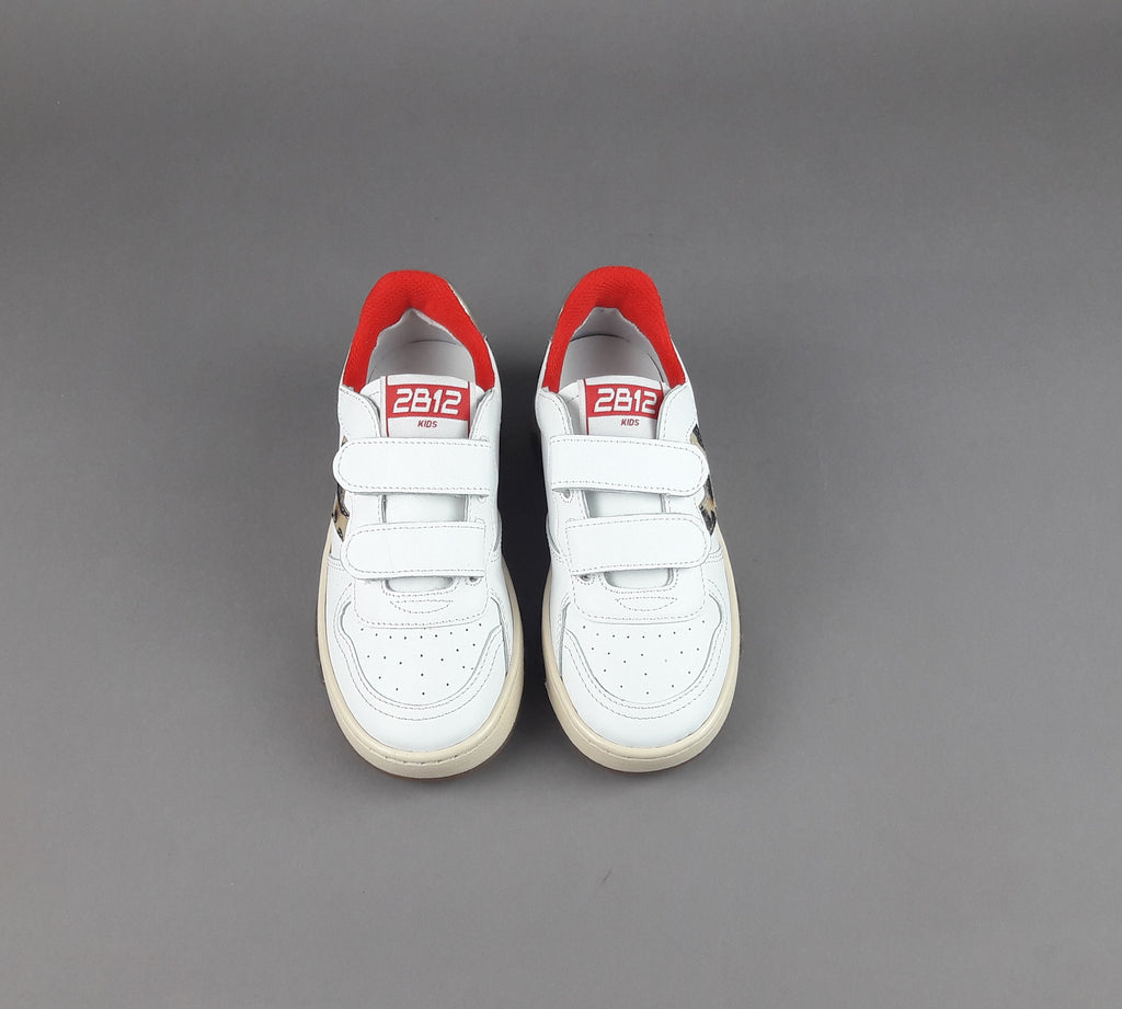 2B12 Sneakers Baby Hyper Pelle Bianco