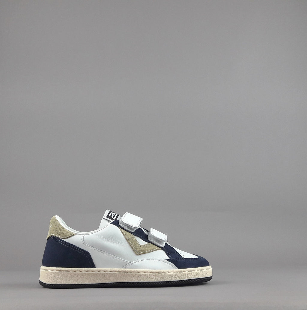 2B12 Sneakers Baby Play Pelle Bianco