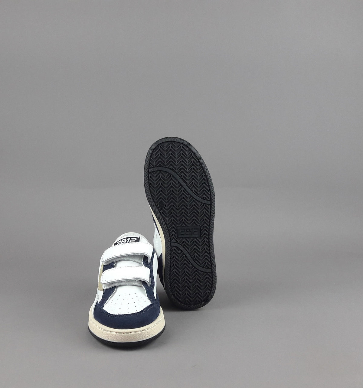 2B12 Sneakers Baby Play Pelle Bianco