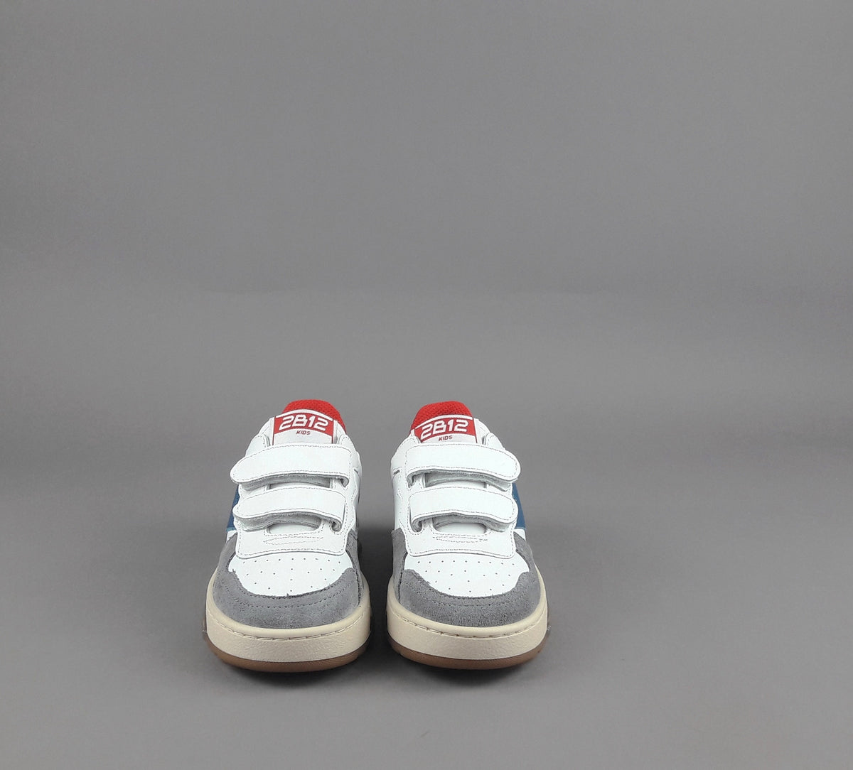 2B12 Sneakers Junior Hyper Pelle Bianco
