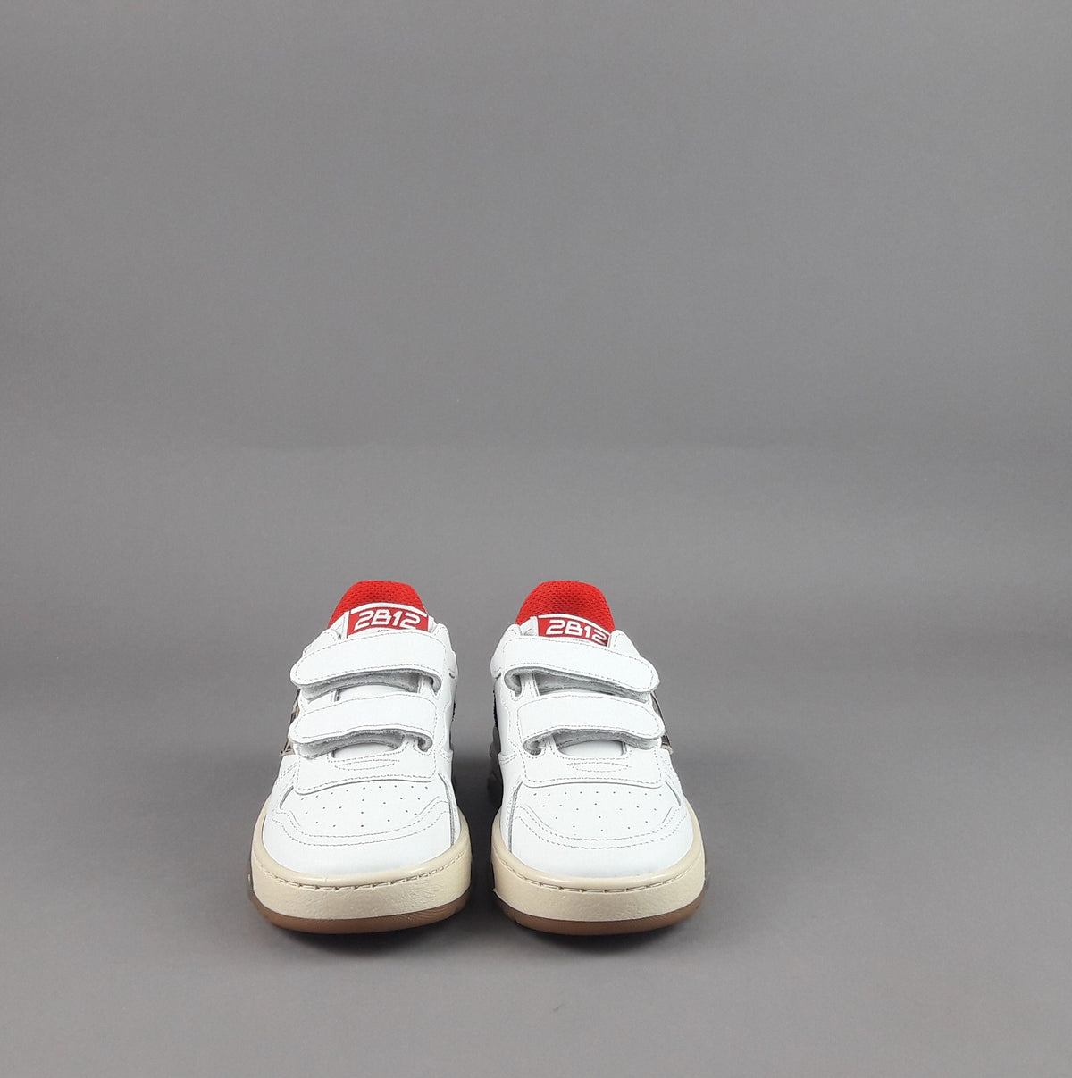 2B12 Sneakers Junior Hyper Pelle Bianco