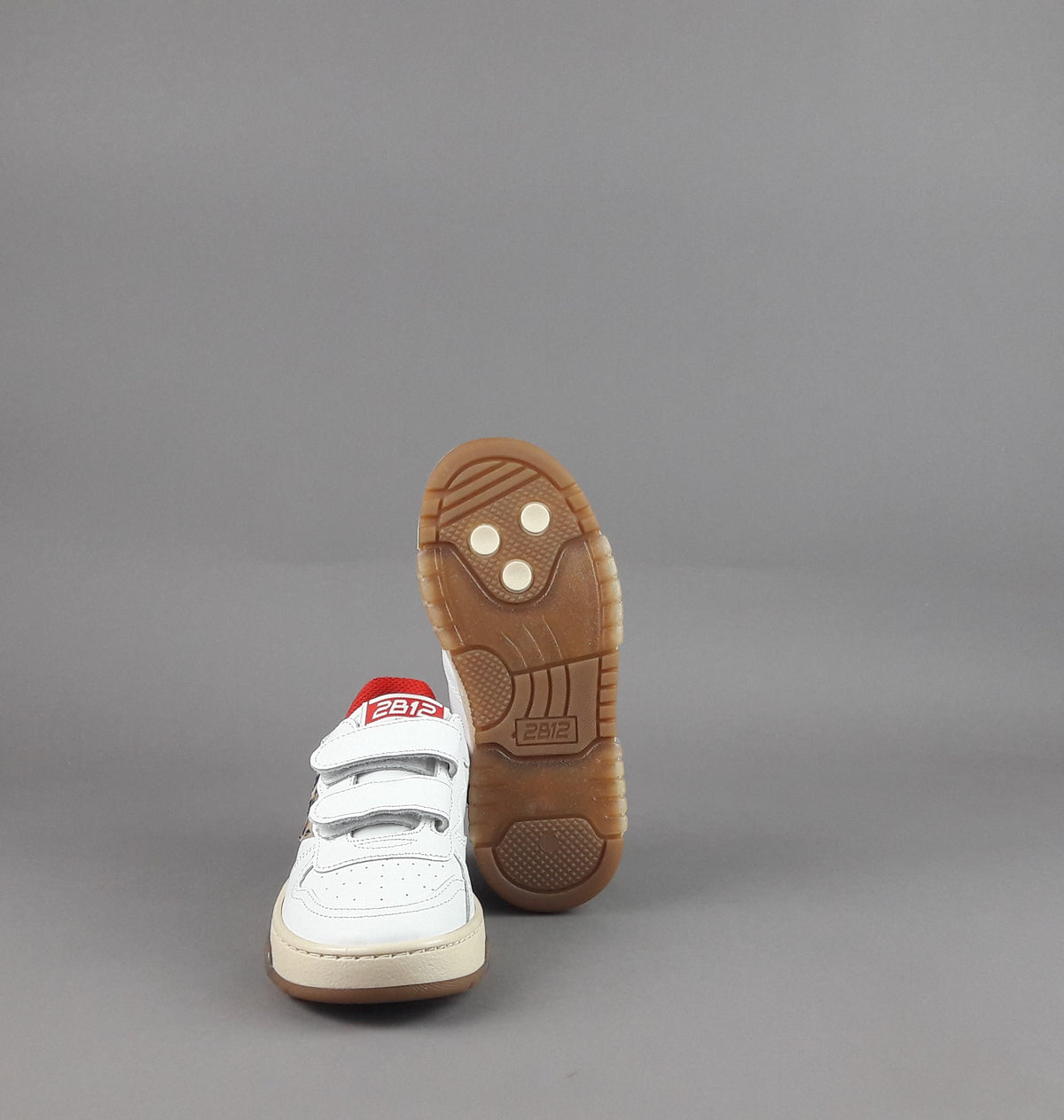 2B12 Sneakers Junior Hyper Pelle Bianco
