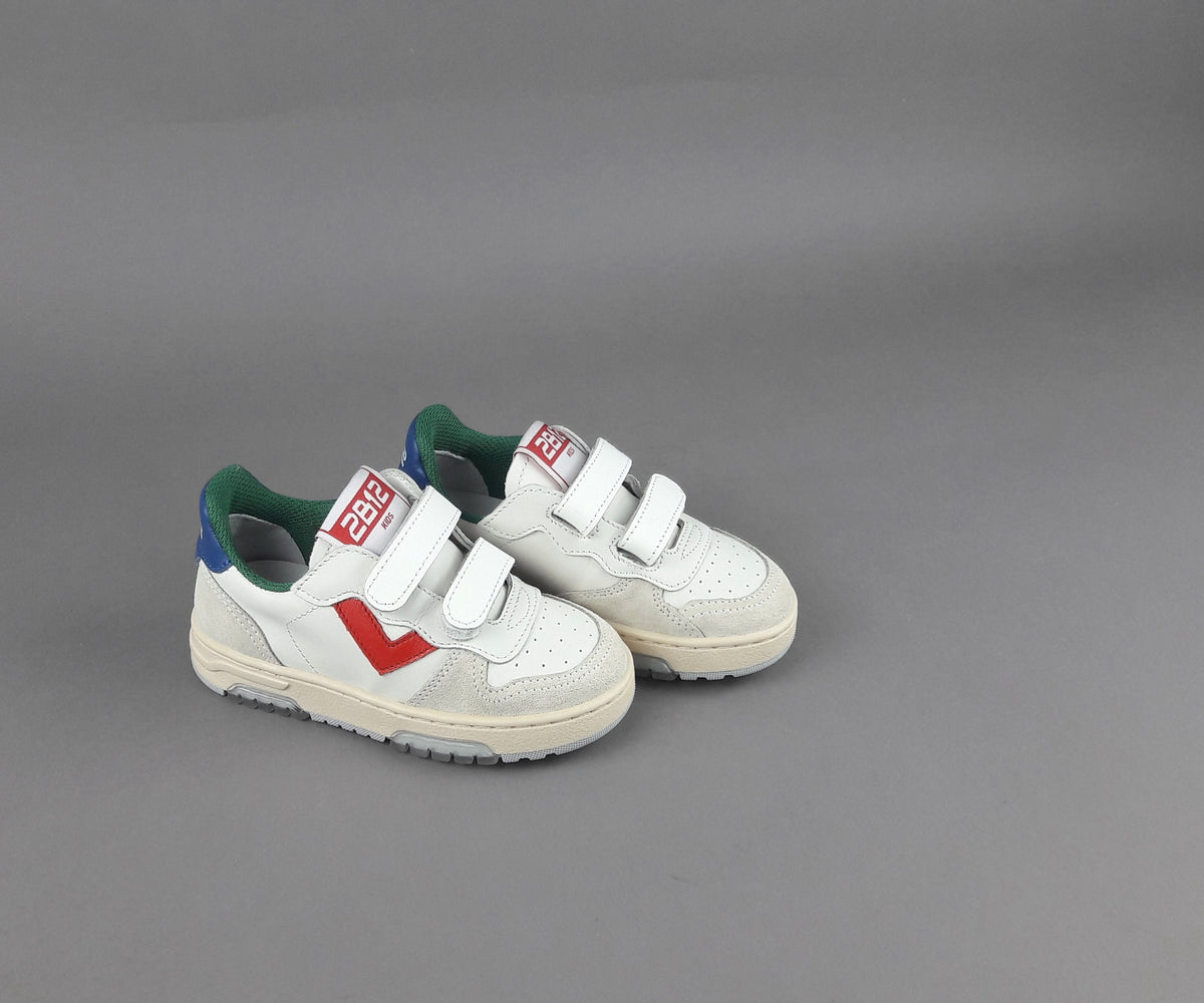 2B12 Sneakers Junior Hyper Pelle Camoscio Bianco
