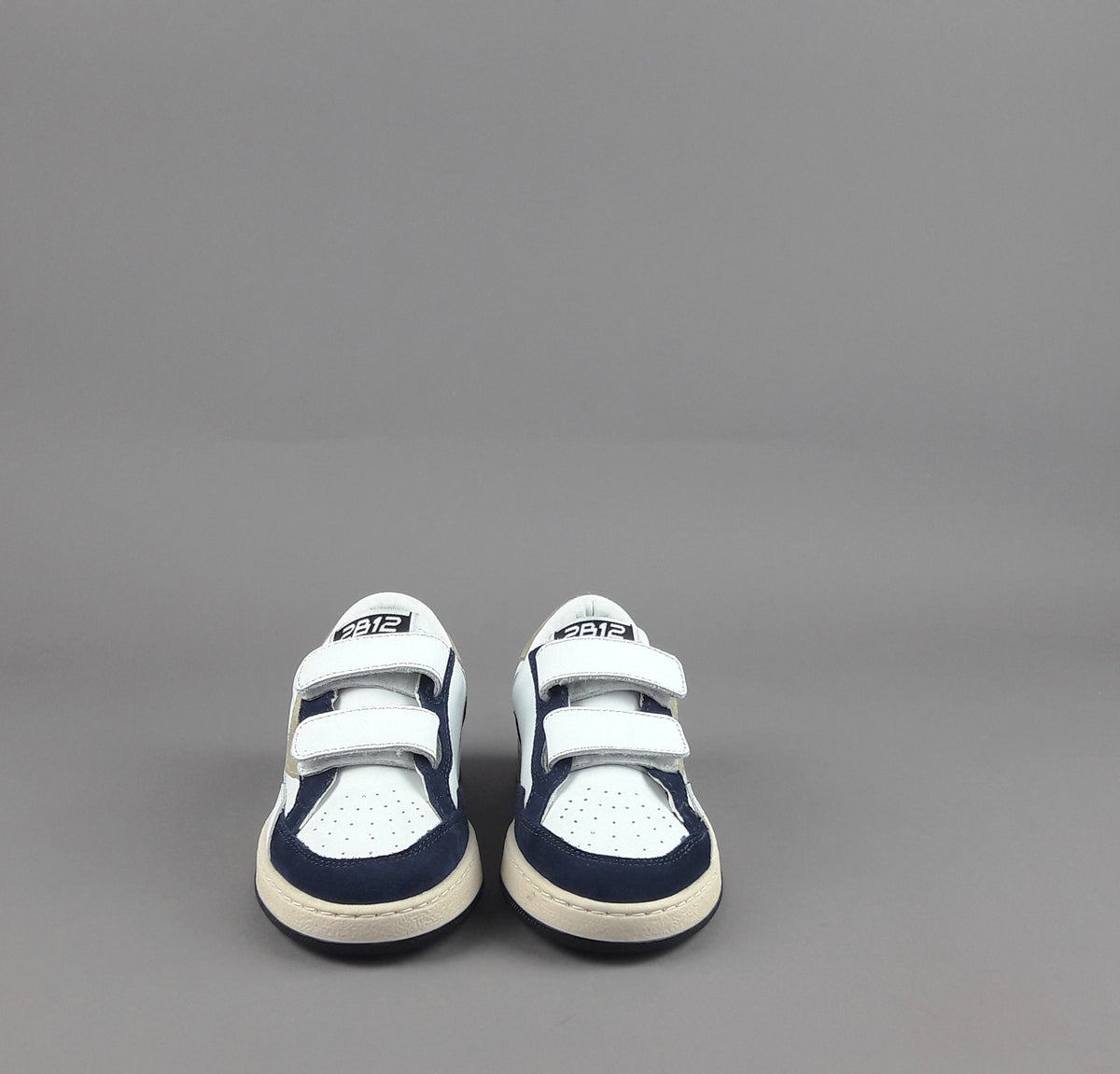 2B12 Sneakers Junior Play Pelle Bianco