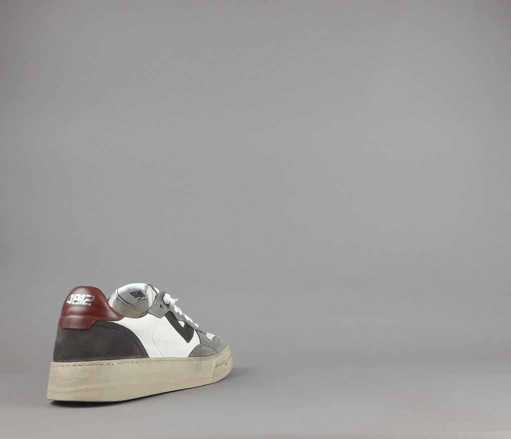 4B12 Sneakers Hyper Uomo Pelle Bianco