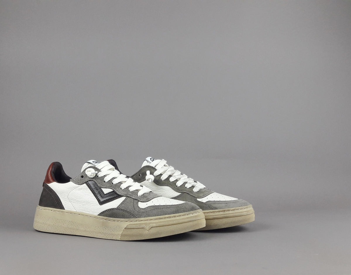 4B12 Sneakers Hyper Uomo Pelle Bianco