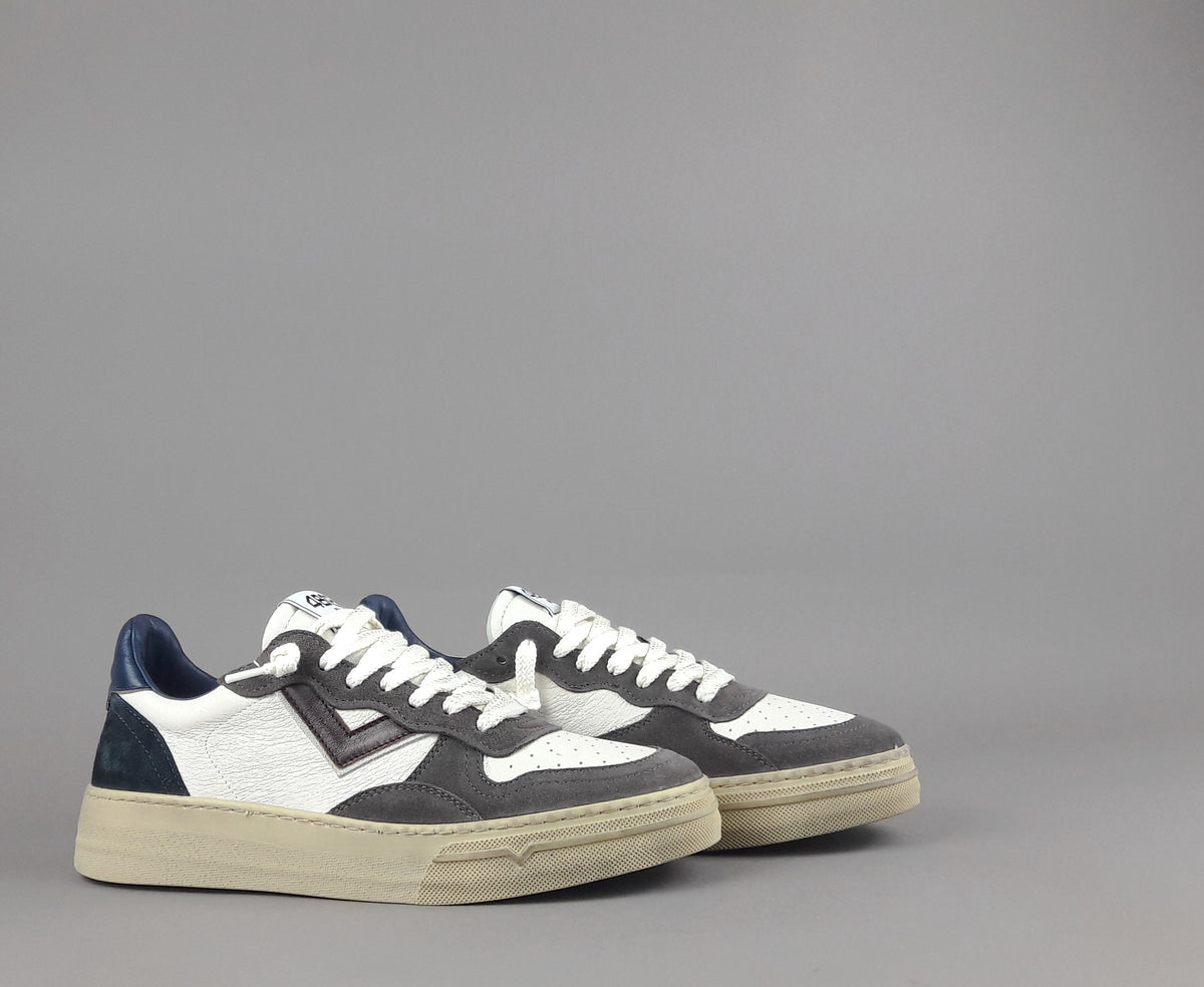 4B12 Sneakers Hyper Uomo Pelle Bianco