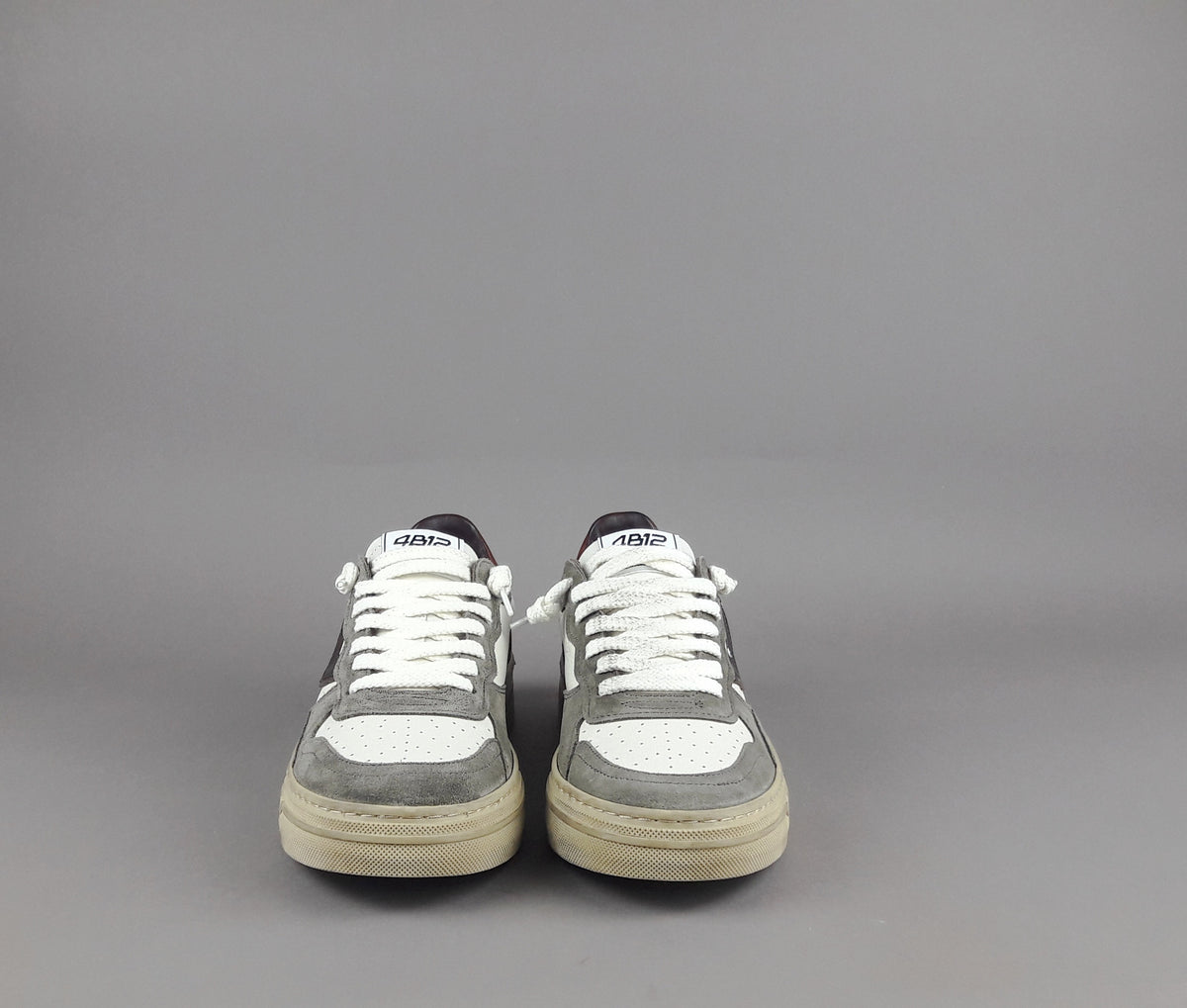 4B12 Sneakers Hyper Uomo Pelle Bianco