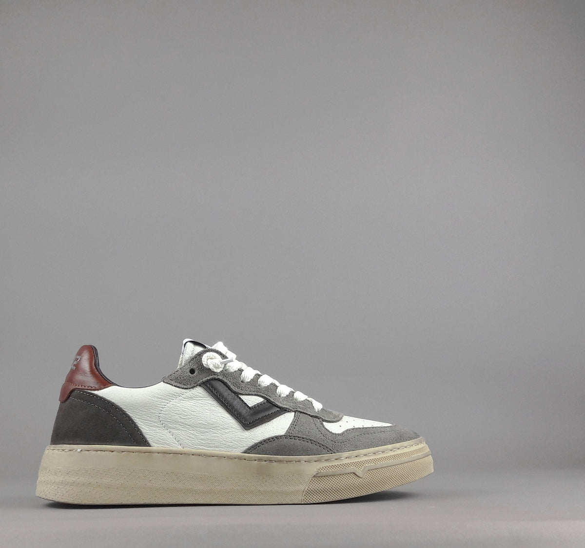 4B12 Sneakers Hyper Uomo Pelle Bianco