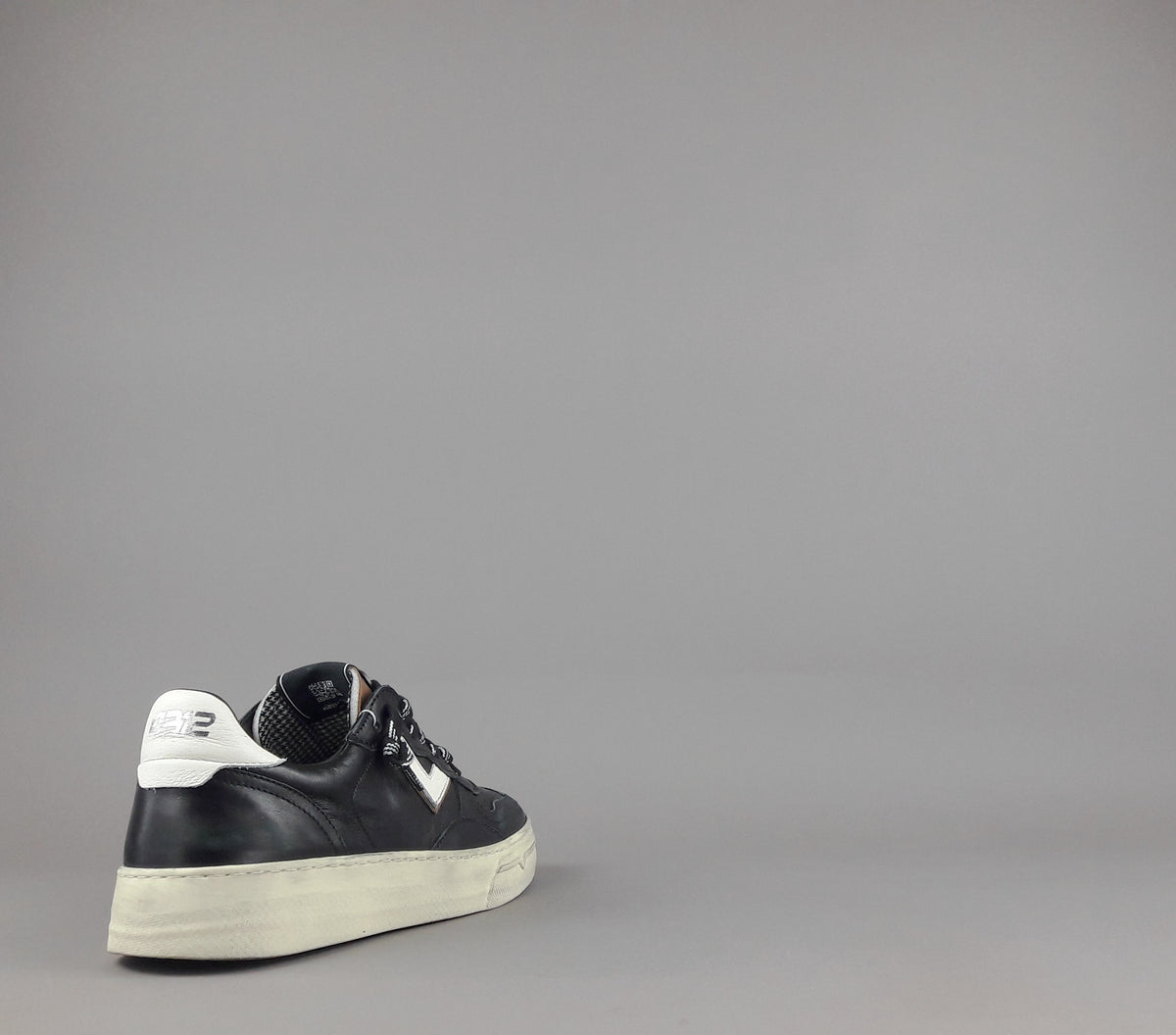 4B12 Sneakers Hyper Uomo Pelle Nero