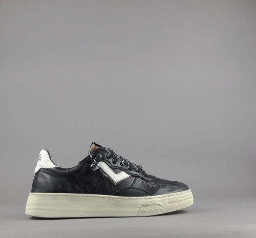 4B12 Sneakers Hyper Uomo Pelle Nero
