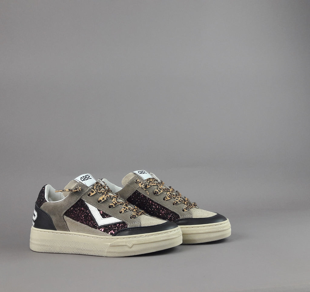 4B12 Sneakers Kyle Donna Camoscio Talpa