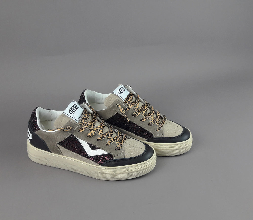 4B12 Sneakers Kyle Donna Camoscio Talpa