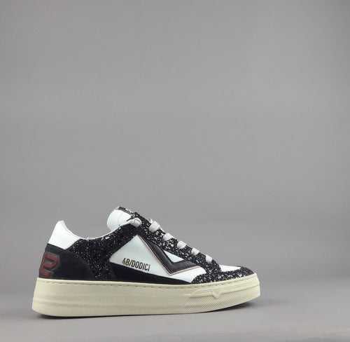 4B12 Sneakers Kyle Donna Pelle Bianco