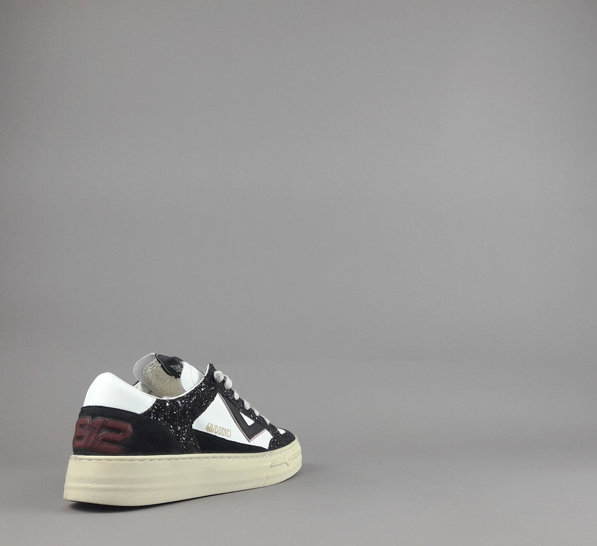 4B12 Sneakers Kyle Donna Pelle Bianco