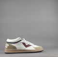 4B12 Sneakers Play Mid Uomo Pelle E Camoscio Beige