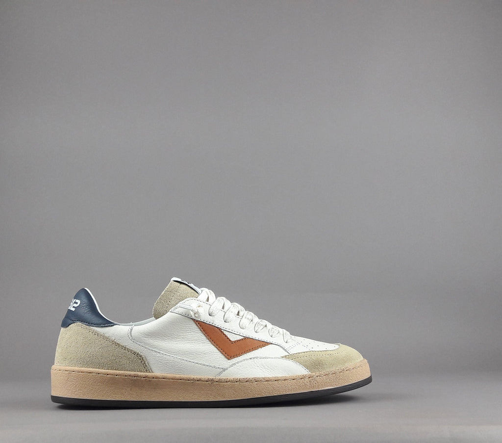 4B12 Sneakers Play New Uomo Pelle Bianco