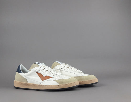 4B12 Sneakers Play New Uomo Pelle Bianco