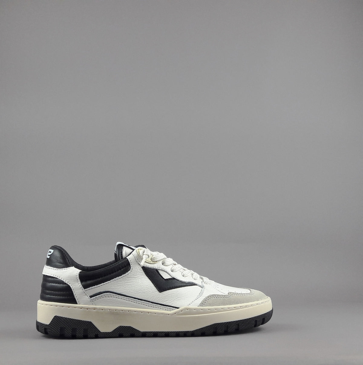 4B12 Sneakers Play Olimpia Uomo Pelle Bianco