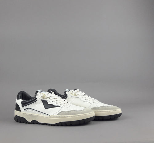 4B12 Sneakers Play Olimpia Uomo Pelle Bianco