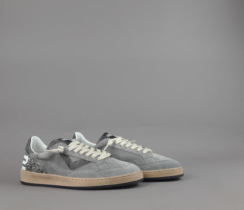 4B12 Sneakers Play Uomo Camoscio Grigio