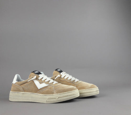 4B12 Sneakers Uomo Hyper Camoscio Beige