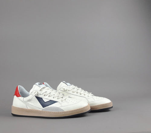4B12 Sneakers Uomo Play Pelle Bianco