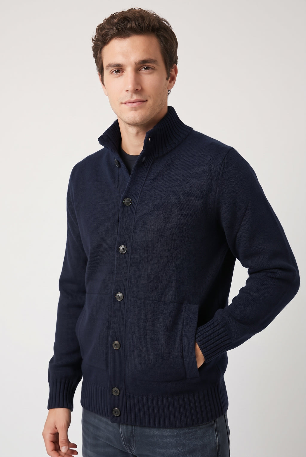 Filippo De Laurentiis Blusotto Uomo Blu Scuro