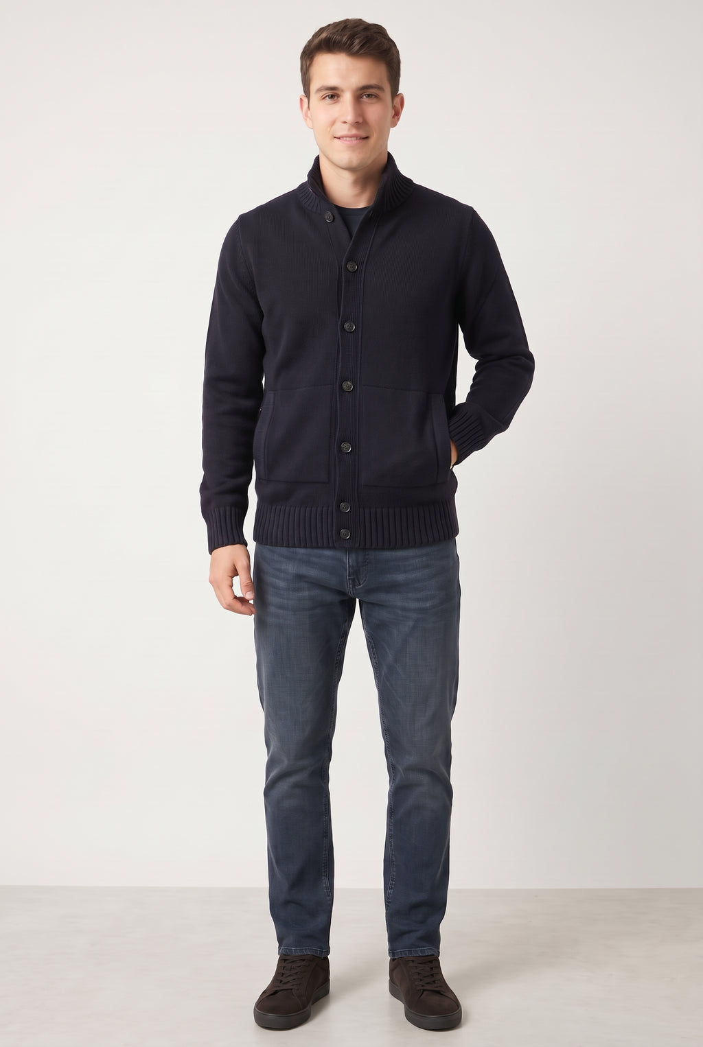 Filippo De Laurentiis Blusotto Uomo Blu Scuro