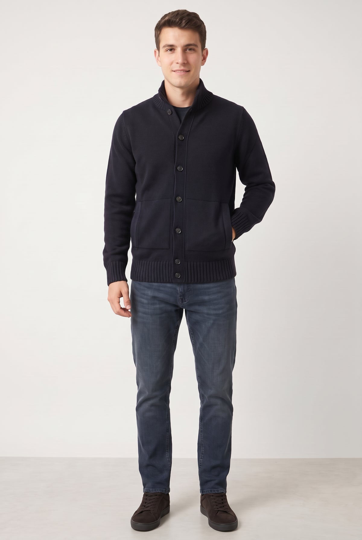 Filippo De Laurentiis Blusotto Uomo Blu Scuro