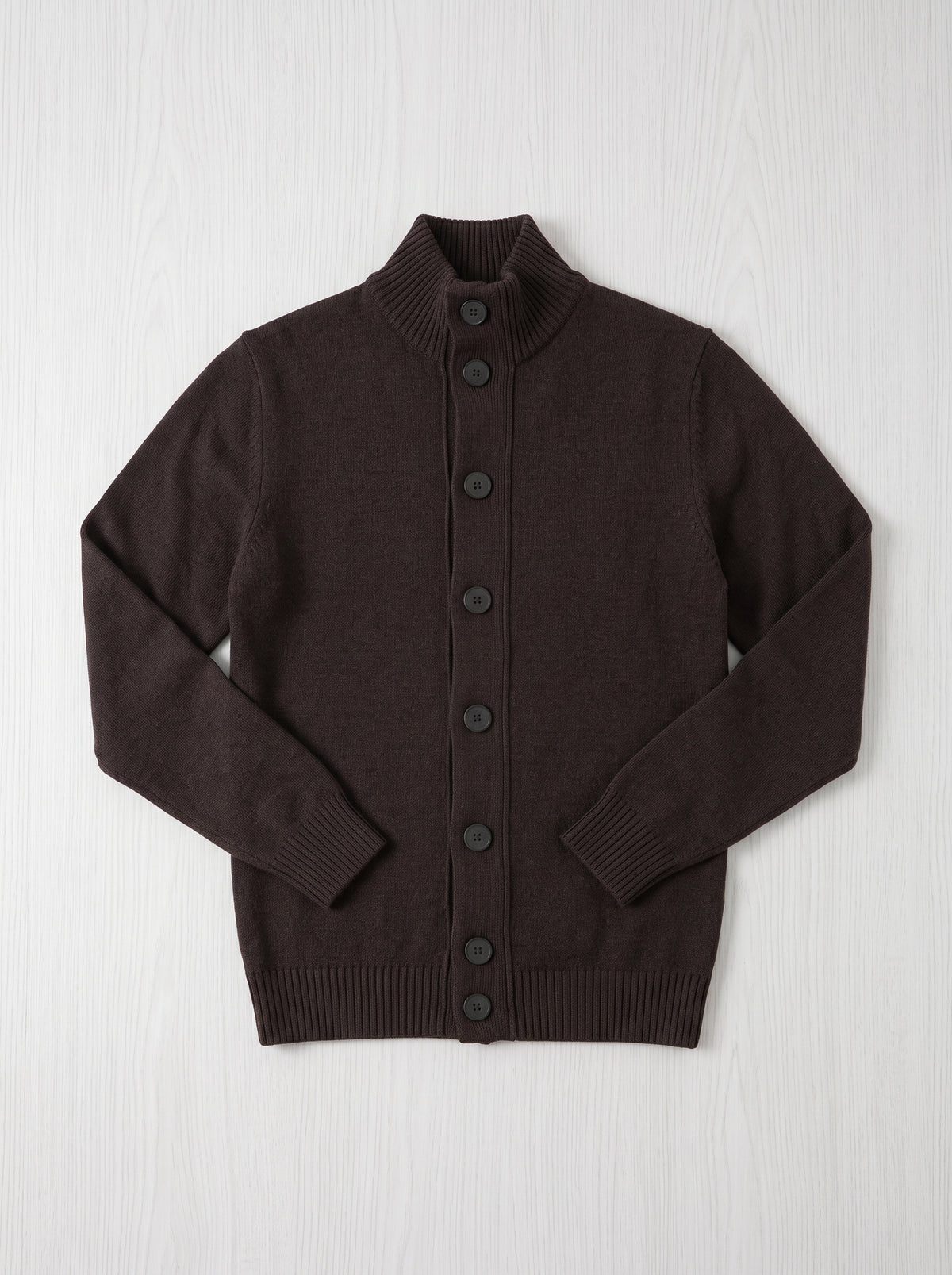 Filippo De Laurentiis Cardigan Uomo Marrone Scuro