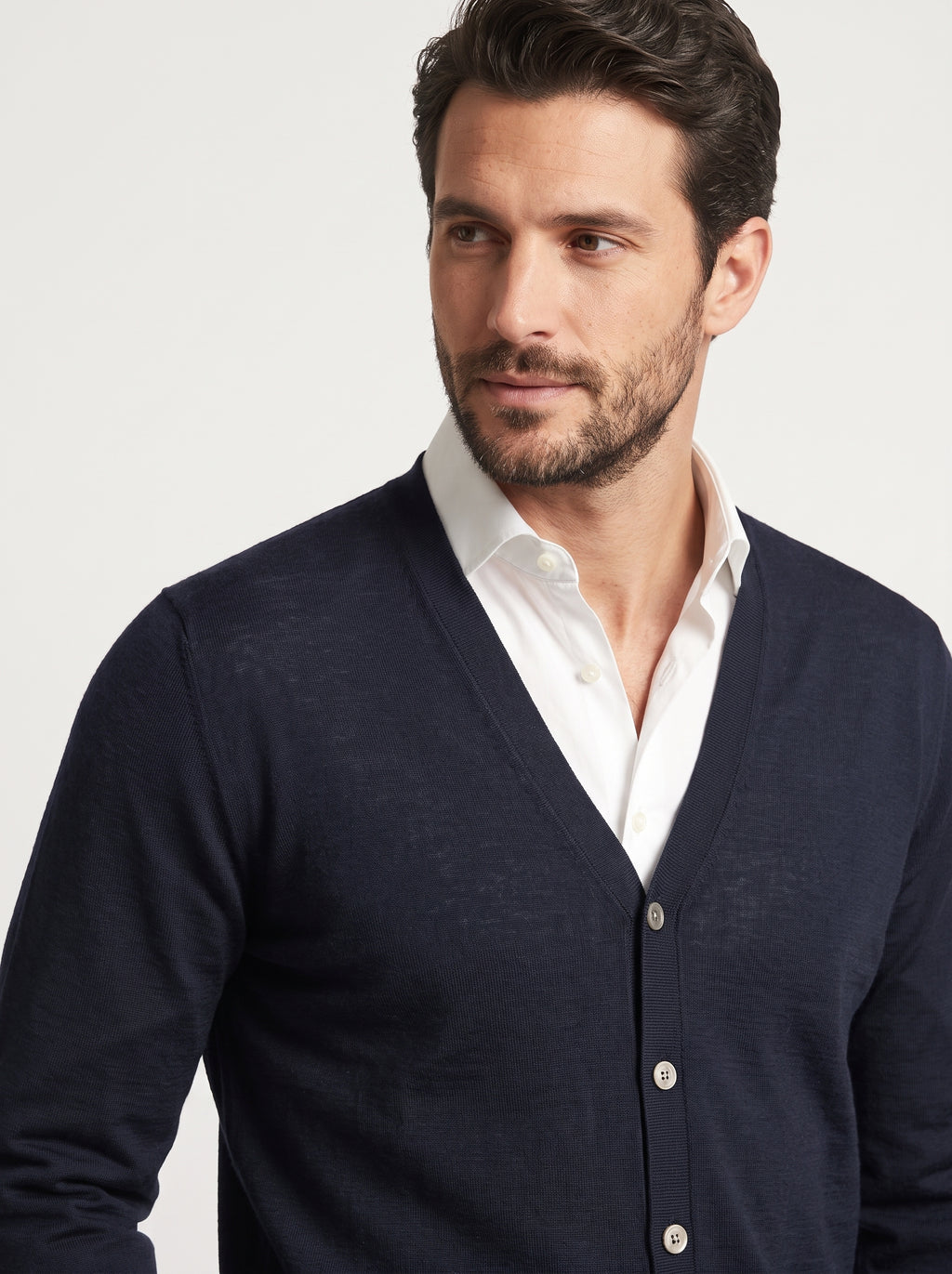Filippo De Laurentiis Cardigan Royal Uomo Blu Scuro