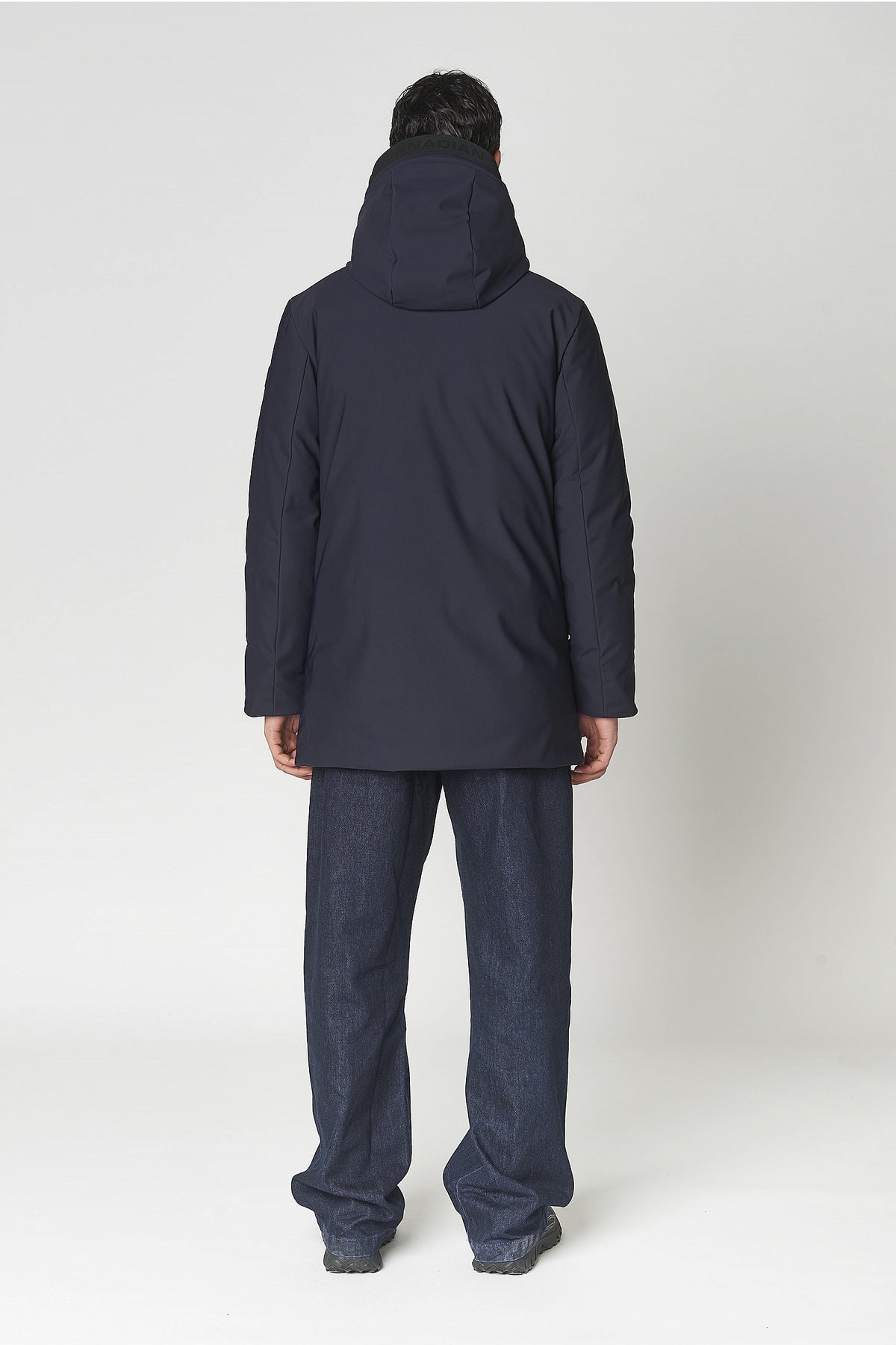 Canadian Giubbino Lungo Nelson Nylon Blu Scuro