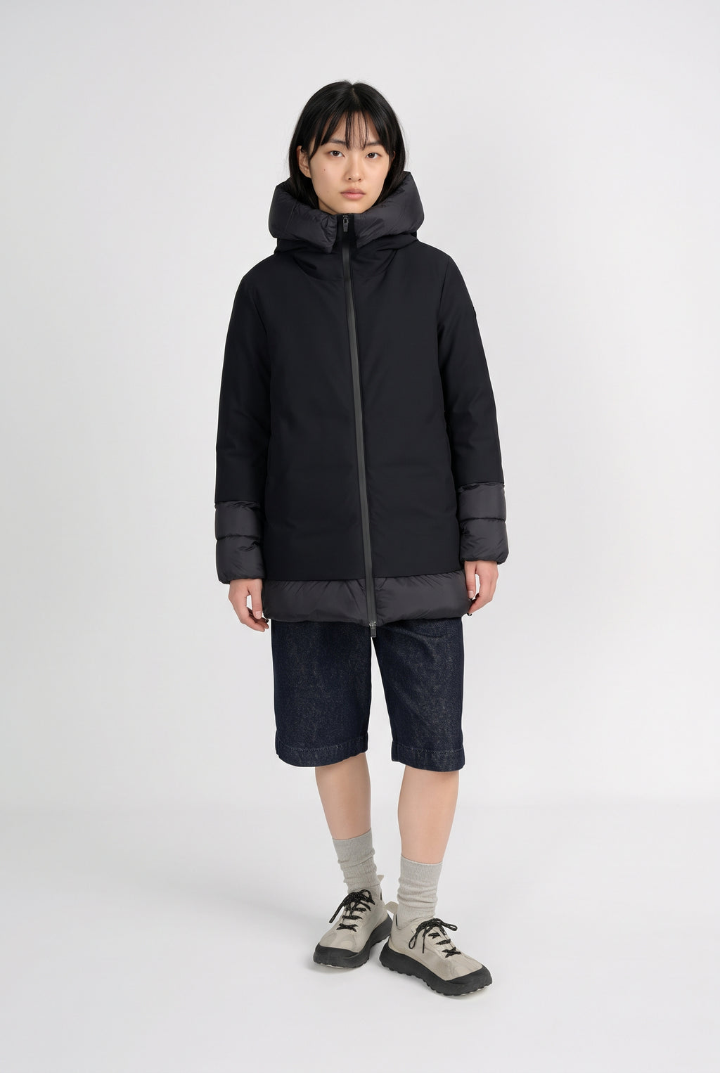 Canadian Piumino Donna Becancour Nylon Nero