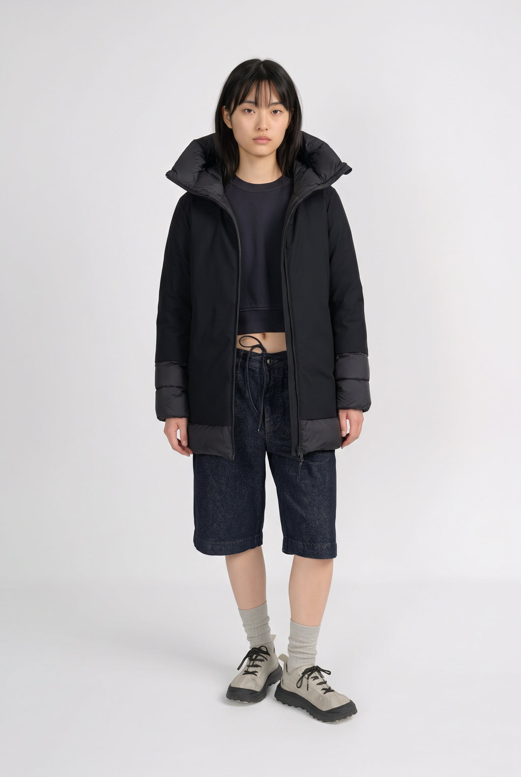 Canadian Piumino Donna Becancour Nylon Nero