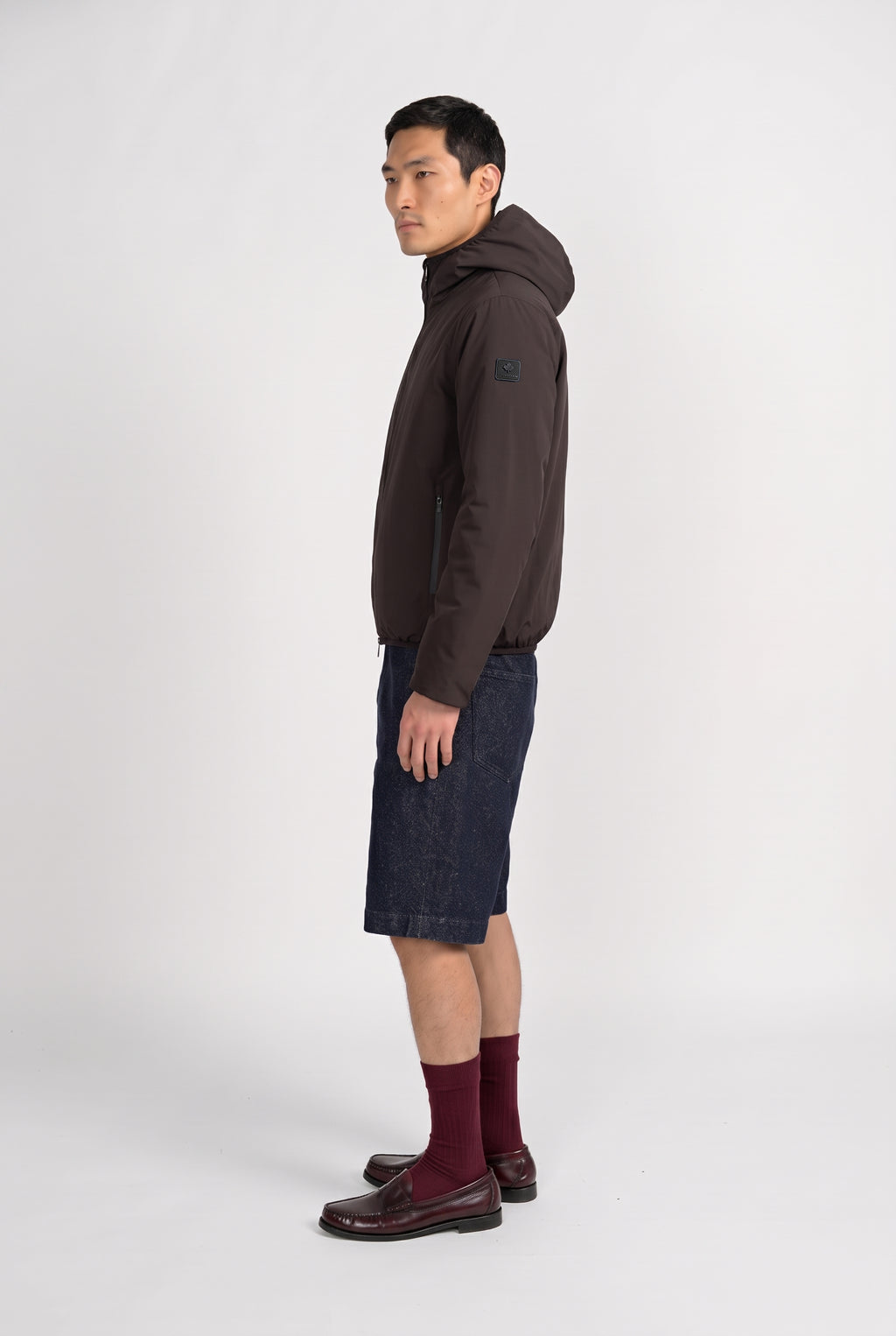 Canadian Giubbino Yorkton Nylon Marrone Scuro