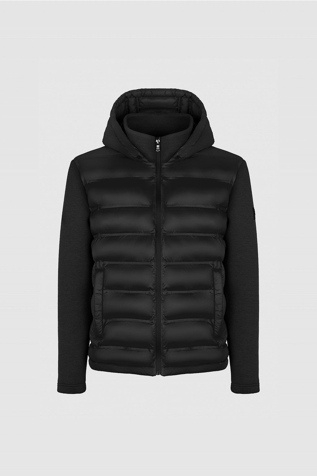 Canadian Giubbino Uomo Nylon E Scuba Nero