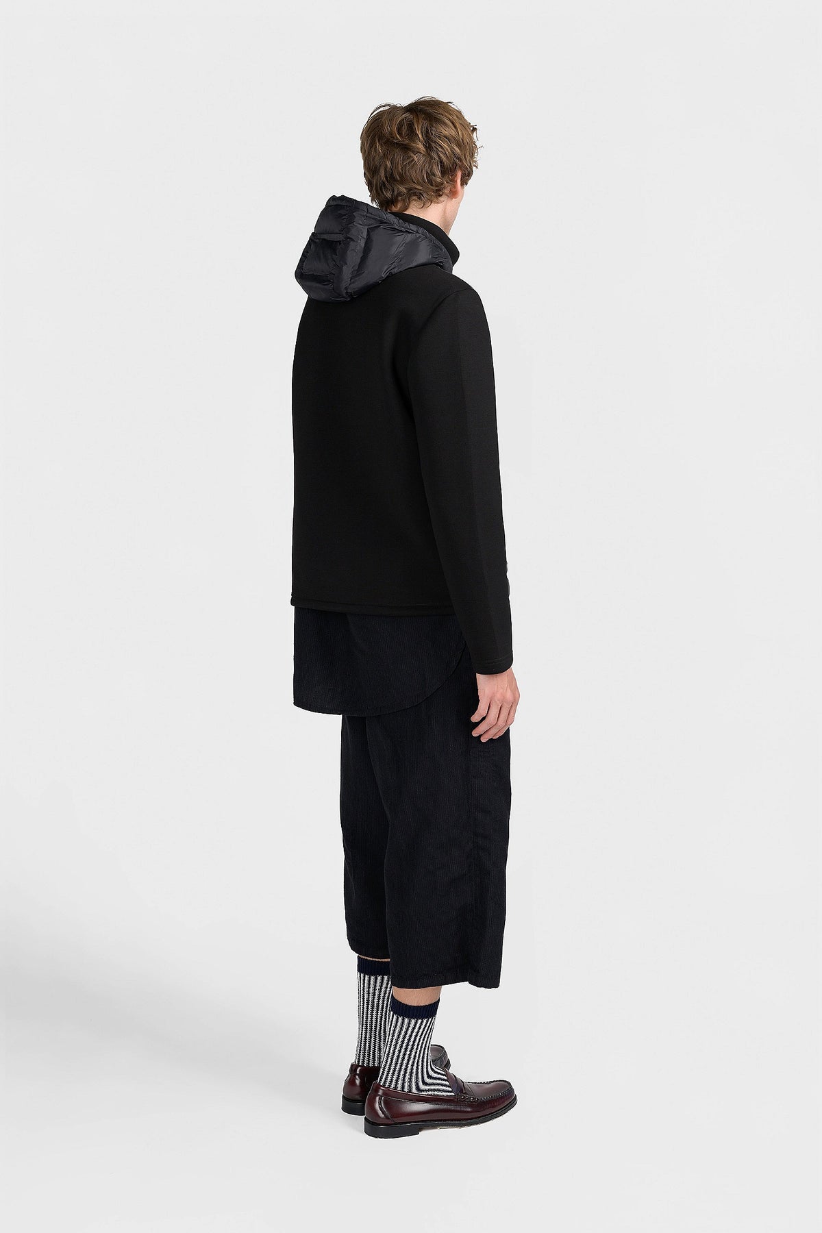 Canadian Giubbino Uomo Nylon E Scuba Nero