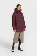 Canadian Piumino Donna Becancour Nylon Bordeaux