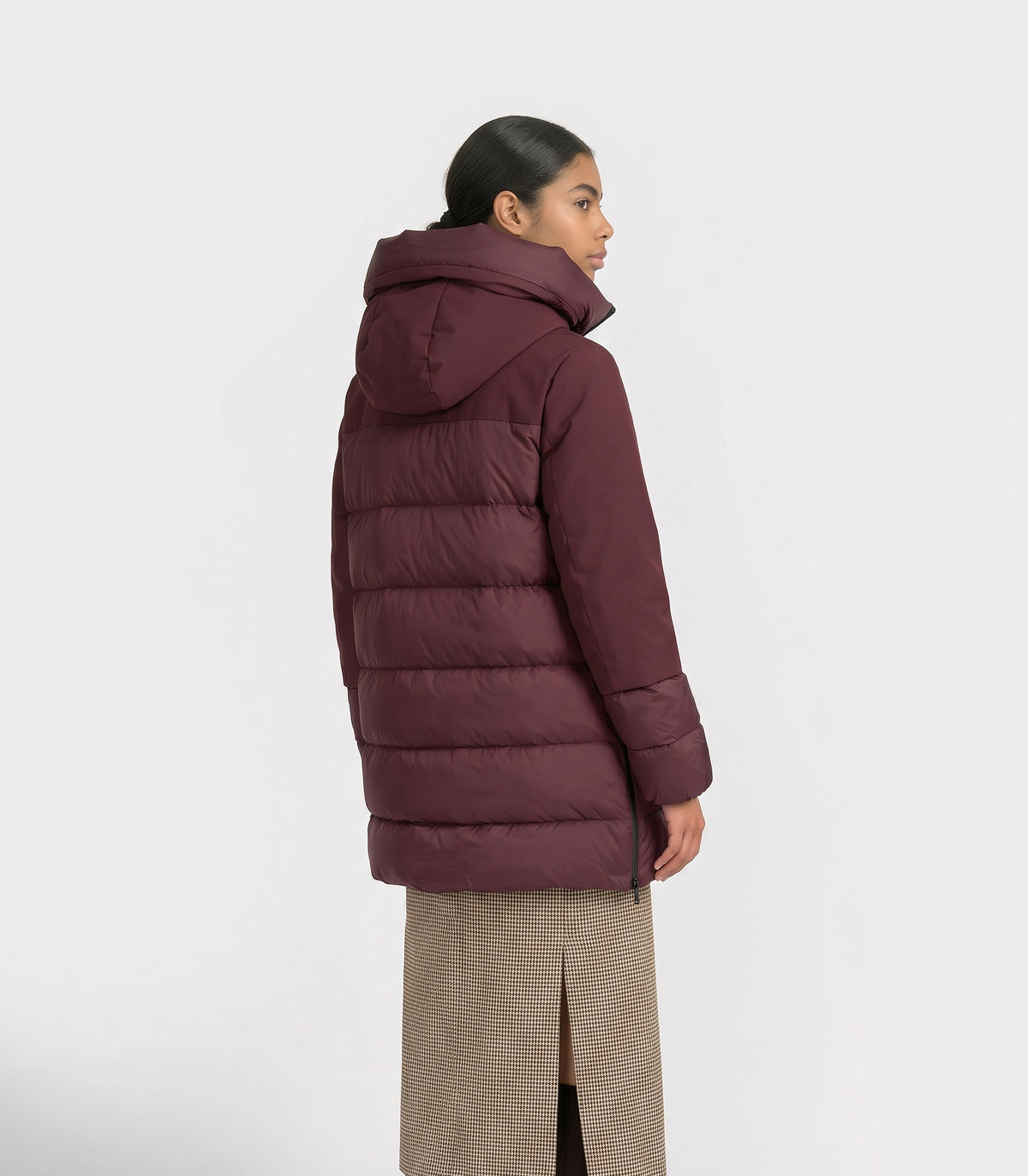Canadian Piumino Donna Becancour Nylon Bordeaux