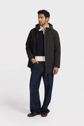 Canadian Giubbino Lungo Uomo Nylon Nero