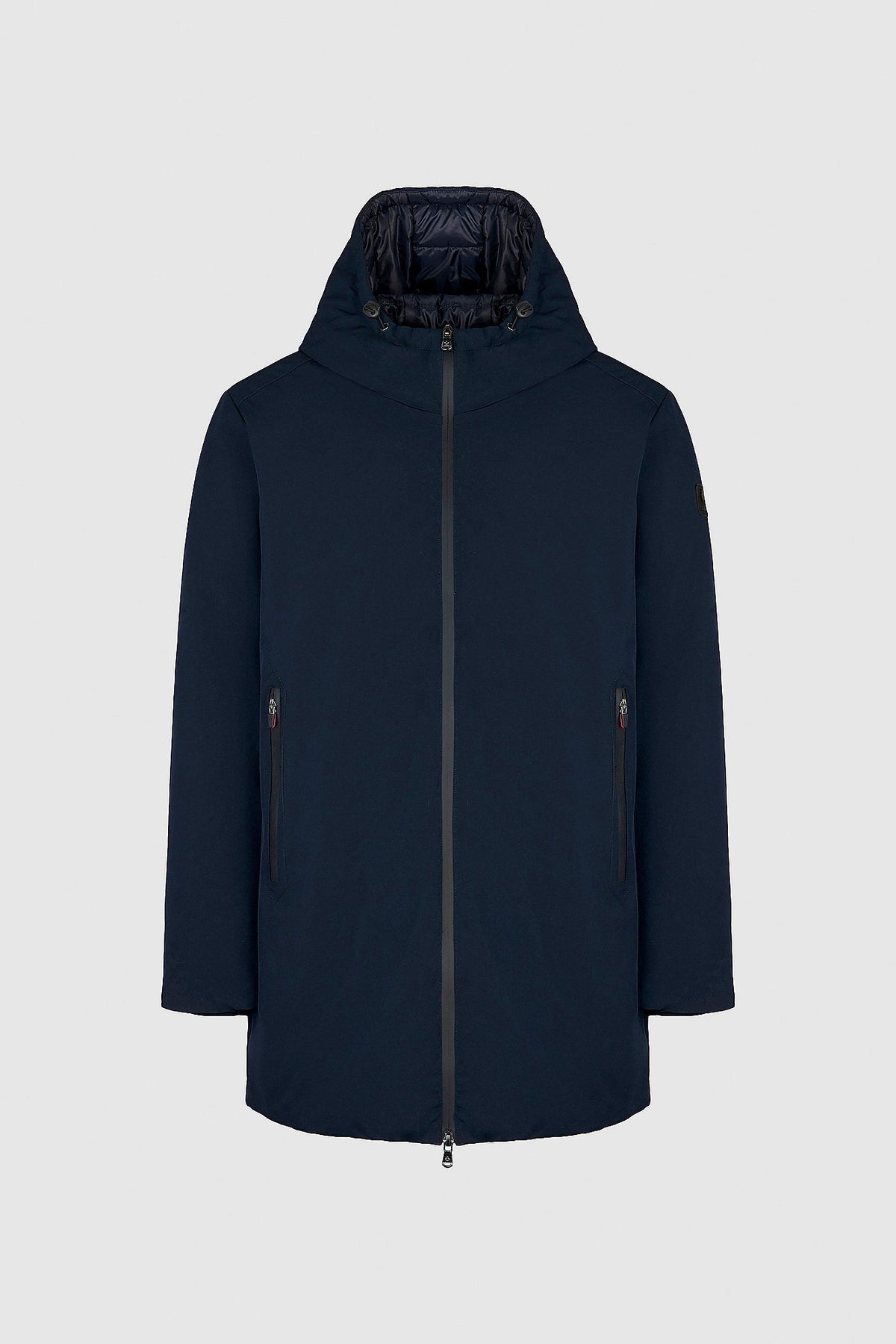 Canadian Giubbino Lungo Uomo Nylon Blu Scuro