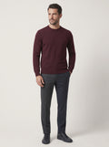 Filippo De Laurentiis Maglia Uomo Lana E Cashmere Bordeaux